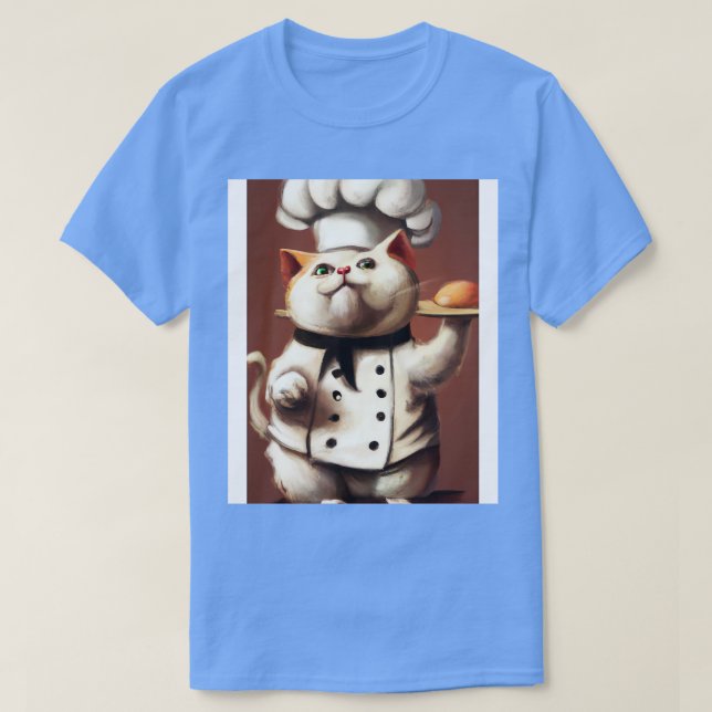 Chef Cat T-Shirt (Design Front)