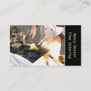 Chef Catering Business Card