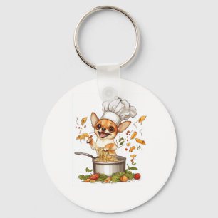 Chef Chihuahua � Culinary Dog Master Key Ring