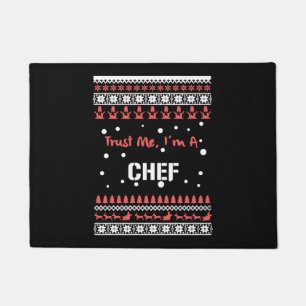 Chef Christmas Shirts Doormat