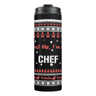 Chef Christmas Shirts Thermal Tumbler