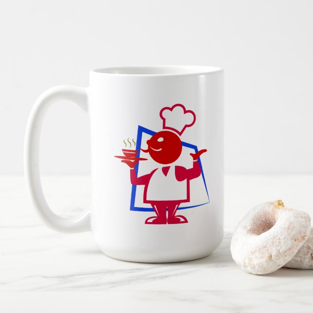 Chef Coffee Mug (With Donut)
