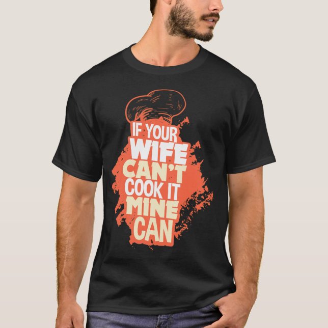 Chef colorful gourmet  T-Shirt (Front)