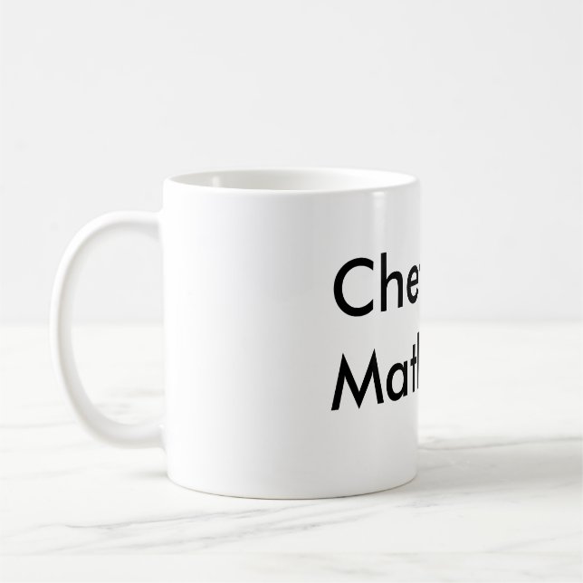 Chef cook add name text men kitchen bakery  coffee mug (Left)