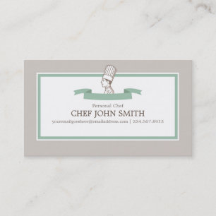 Chef Cook Baker Business Card