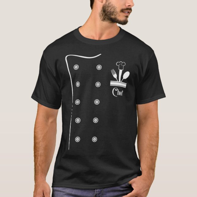 Chef Cook Chefs Jacket Gift Cooking & archaeology  T-Shirt (Front)