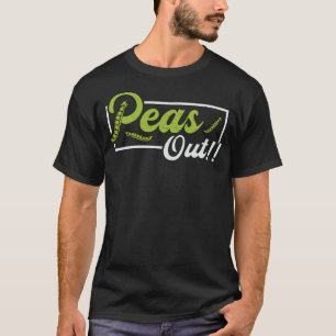 Chef Cook Cooking Cuisine Peas Out Job Funny Gift T-Shirt