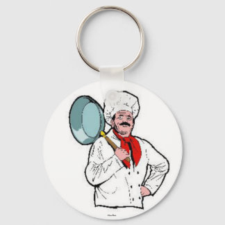 Chef Cook Keychain