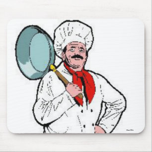 Chef Cook Mousepad