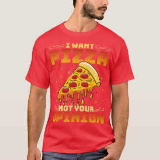 Chef Cook Pizza Chef Outfit Pizzeria Restaurant 3 T-Shirt
