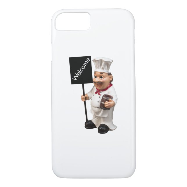 Chef cook - WELCOME menu card Case-Mate iPhone Case (Back)