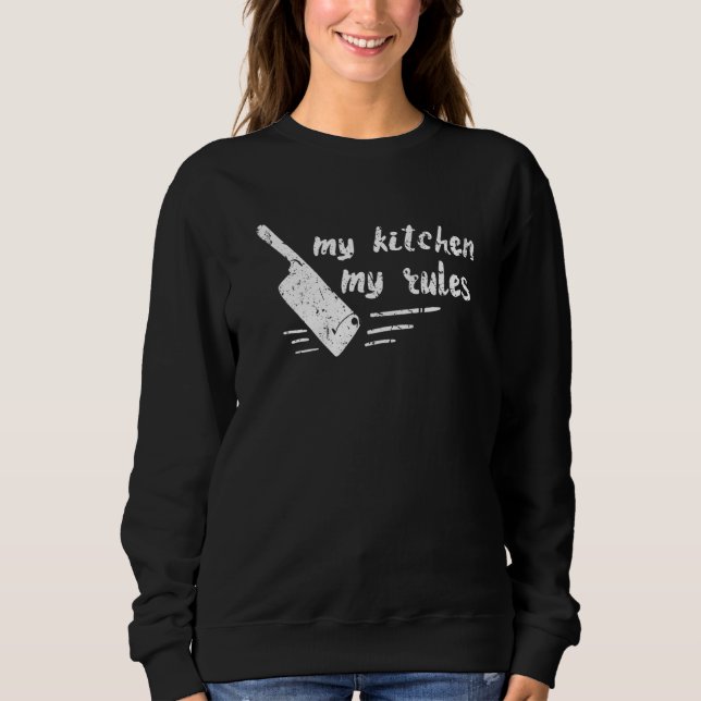 Chef Cooking Cuisine Kitchen Chefs Culinary Studen Sweatshirt (Front)