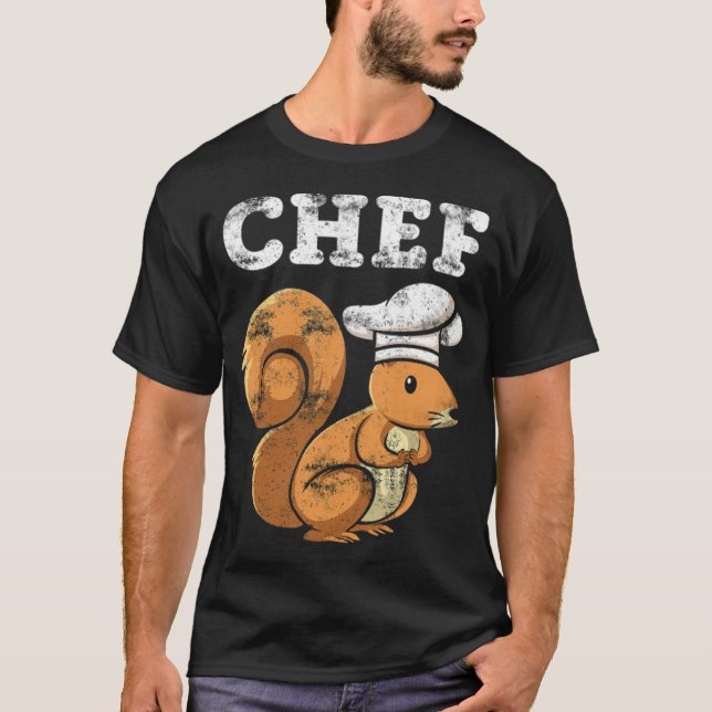 Chef Cooking Funny Culinary Kitchen space theme  8 T-Shirt (Front)