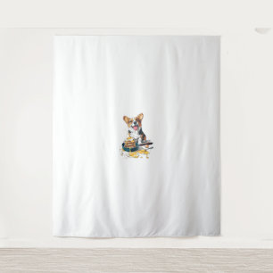 Chef Corgi – Funny Cooking Dog Tapestry