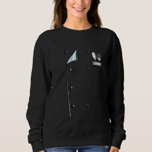 Chef Costume Coat Uniform Cook Jacket For Cooking Sweatshirt