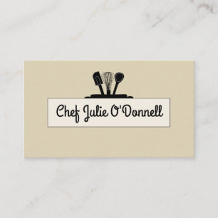 Chef Culinary  Business Card