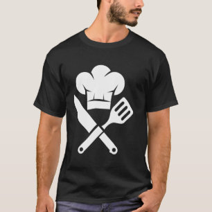 Chef Culinary Cooking Foodie Kitchen Chefs Knives T-Shirt