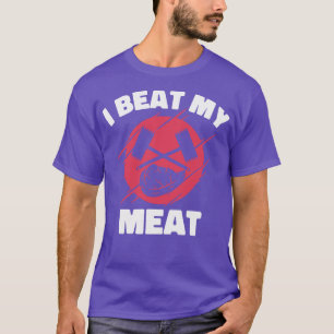 Chef Culinary Meat Lover Cooking Meat Food  T-Shirt