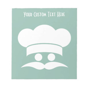 Chef custom colour notepad