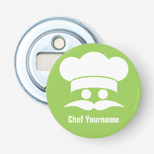 Chef custom colour & text bottle opener