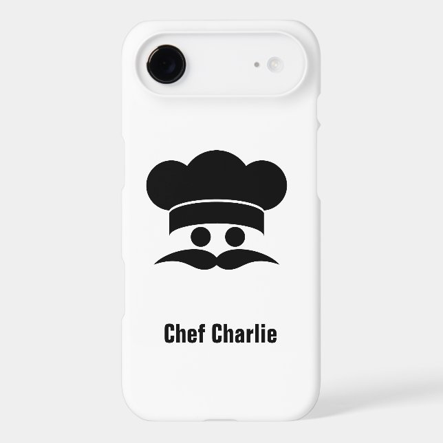 CHEF custom monogram phone cases (Back)