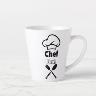 Chef Dad Latte Mug