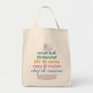 chef de cuisine tote bag