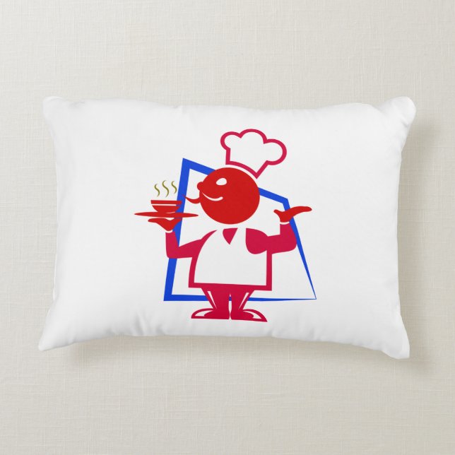Chef Decorative Cushion (Back)