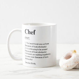 Chef Definition Funny Cooking Specialist Coffee Mug