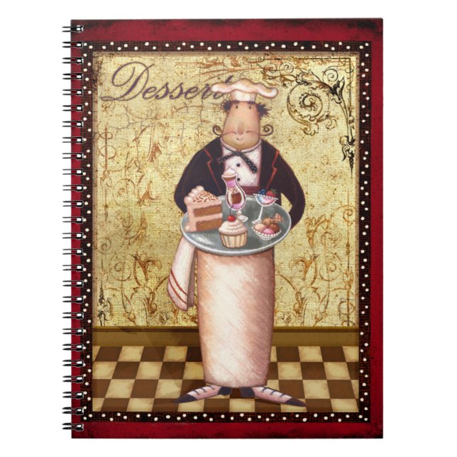 Chef Dessert Notebook (Front)