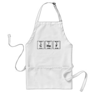 Chef Element Symbols Apron