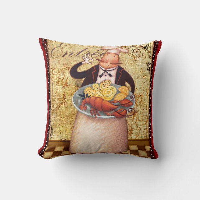 Chef Entrée Cushion (Front)