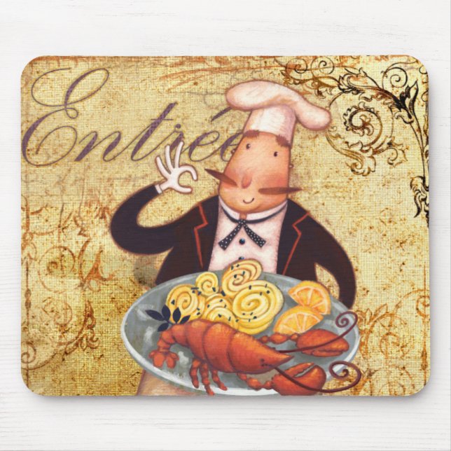 Chef Entrée Mouse Mat (Front)