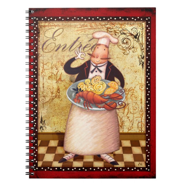 Chef Entrée Notebook (Front)