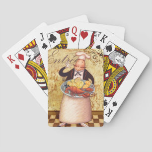 Chef Entrée Playing Cards