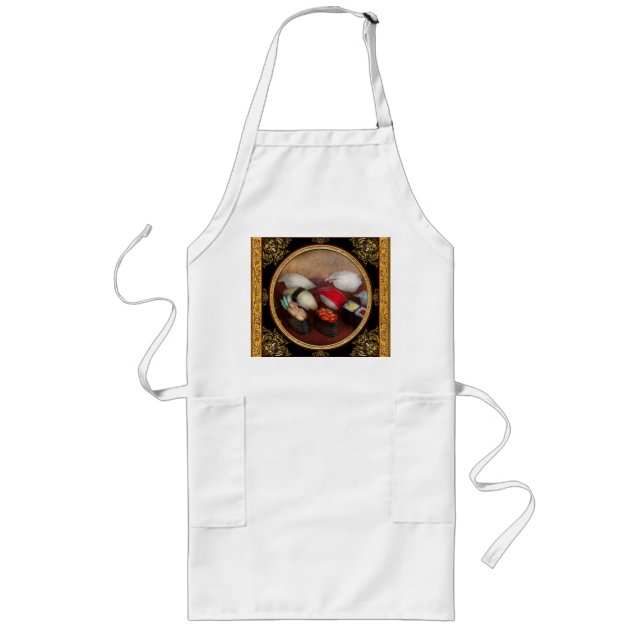 Chef - Food - Oh, I had sushi last night Long Apron (Front)