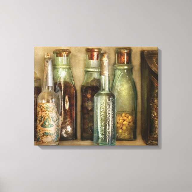 Chef - Food - The Ingredients Canvas Print (Front)