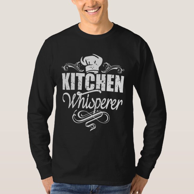 Chef  For Chefs And Master Kitchen For Cooking T-Shirt (Front)