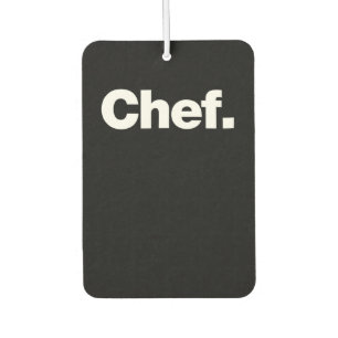 Chef Funny Quotes About Cooking Gift Car Air Freshener