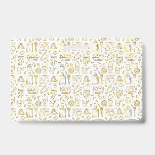 Chef Gift Happiness Is The Flavor Of Life ID Badge