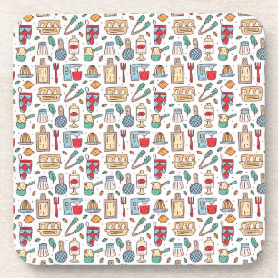 Chef Gift Just Good Food From Fresh Ingredients Coaster