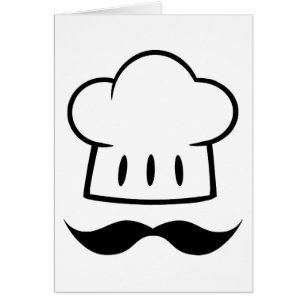 Chef Gift Moustache for Dad Cook Man Fun Moustache