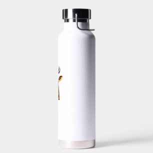 Chef Giraffe - Cute Giraffe In A Chef's Hat Giraff Water Bottle