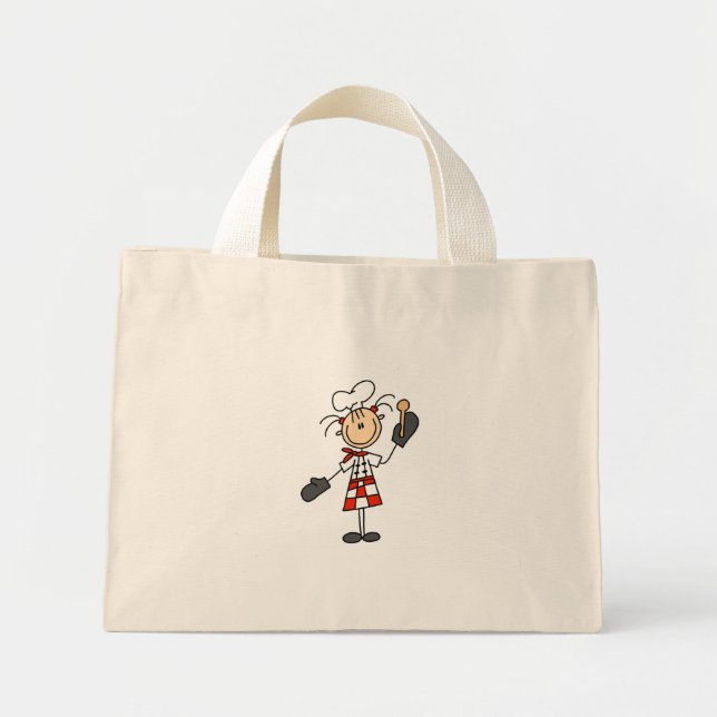 Chef Girl with Wooden Spoon Bags (Front)