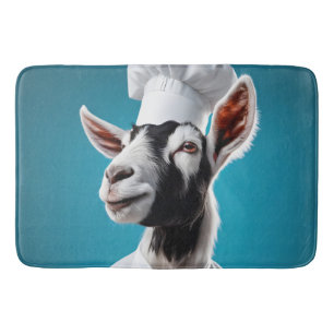 Chef Goat Bath Mat