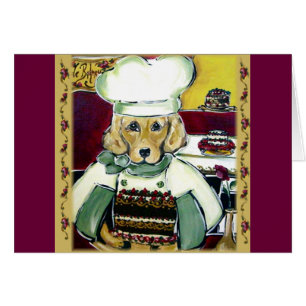 Chef Golden Retriever