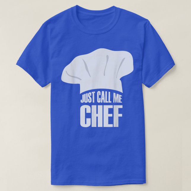 Chef Hat Cook Kitchen Cooking Gift  T-Shirt (Design Front)