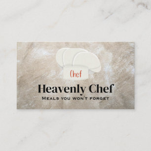 Chef Hat Culinary Business Card