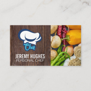 Chef Hat   Fresh Produce Business Card