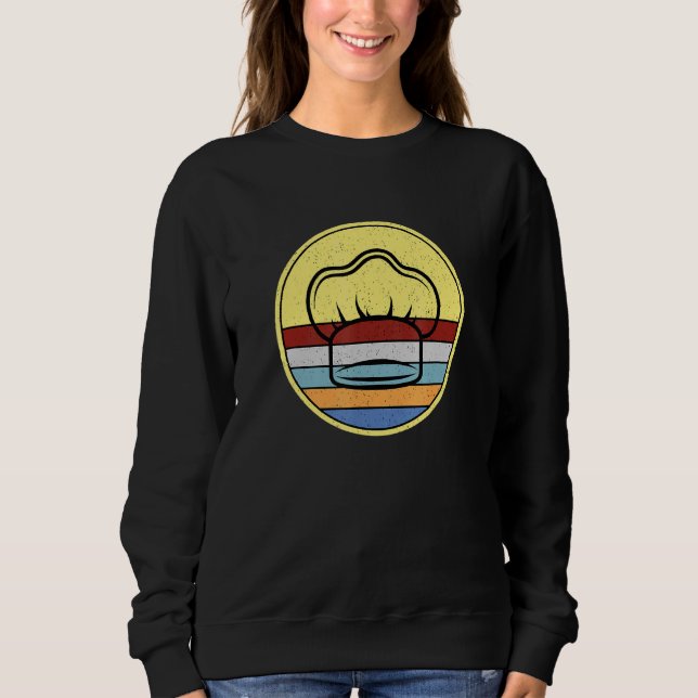 Chef Hat Kitchen Utensils Chef Sweatshirt (Front)